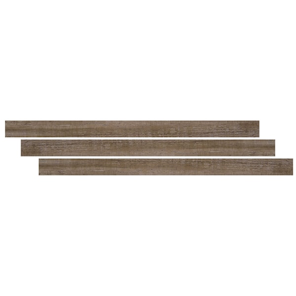 Ackland 0.75 in. T x 94 in. L x 0.63 in. W Salvo Luxury Vinyl Flooring Trim Quarter Round AKVTVSALV-QR - main